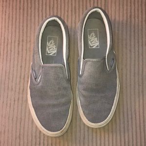 VANS grey slides